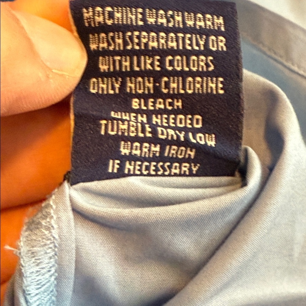 Robert Graham Sky Blue Dress Shirt - Picture 8 of 8